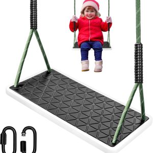 Dakzhou Swing Seat for Kids – Heavy-Duty Tree Swing with Adjustable Ropes & Non-Slip Straps