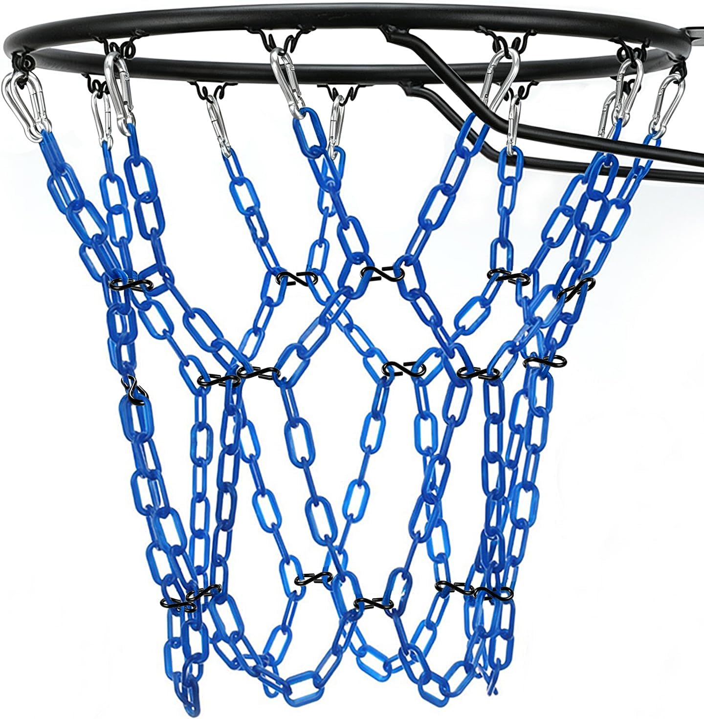 Plastic Basketball Net - Blue