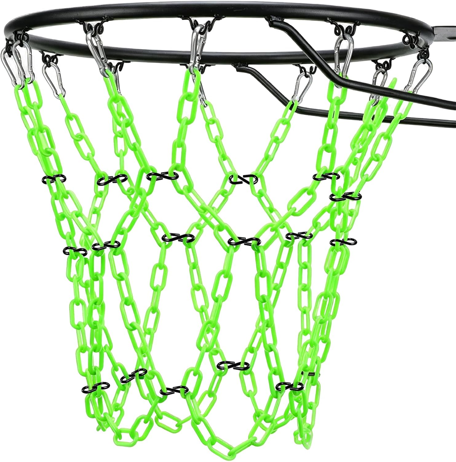 Plastic Basketball Net - Green