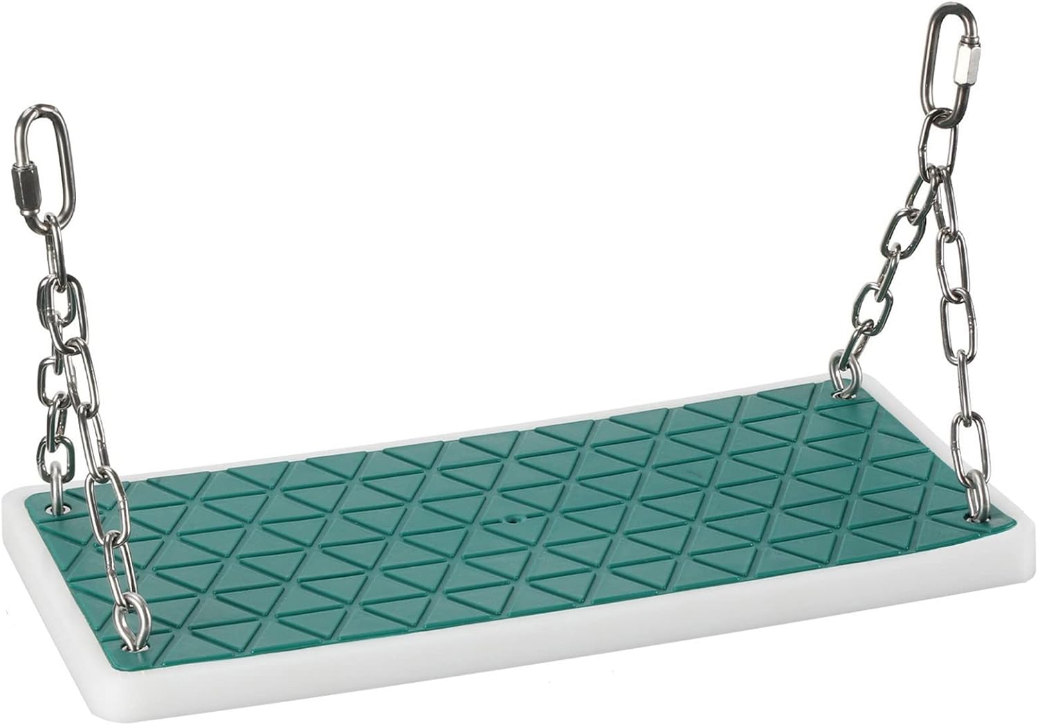 Green Grid Swing Seat