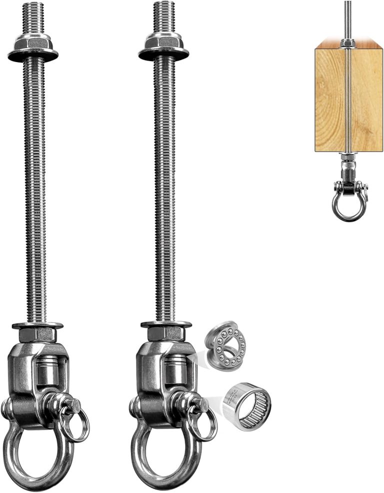 Dakzhou 360° Heavy-Duty Swing Hangers with Bearings – 1000 lbs