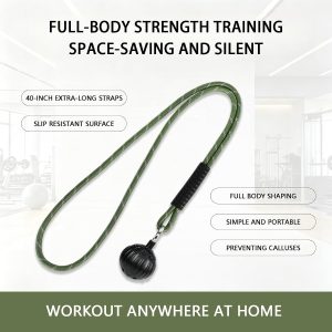 Non-Slip Pull-Up Grip Balls - Forearm & Hand Strength Trainer for Dead Hangs & Home Gym - Black thumbnail