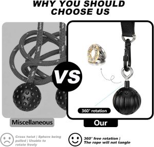 Monkee Grip Pull-Up Grip Balls - Non-Slip Forearm & Hand Strength Trainer for Pull-Ups & Dead Hangs thumbnail