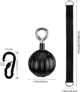 Monkee Grip Pull-Up Grip Balls - Non-Slip Forearm & Hand Strength Trainer for Pull-Ups & Dead Hangs thumbnail